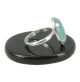 amazonite bague argent