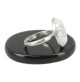 bague argent pierre howlite