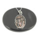 rhodonite pendentif argent