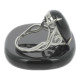 bague obsidienne oeil céleste argent