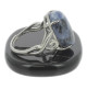 sodalite bague argent