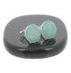 amazonite boucles oreilles argent