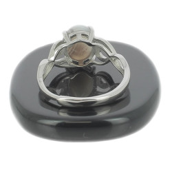 agate de botswana bague lady m