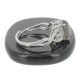 bague argent agate oeil