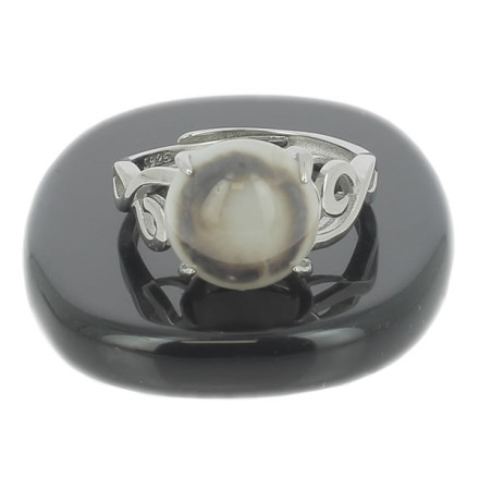 bague agate oeil