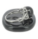 obsidienne oeil céleste bague argent