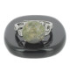 bague unakite argent