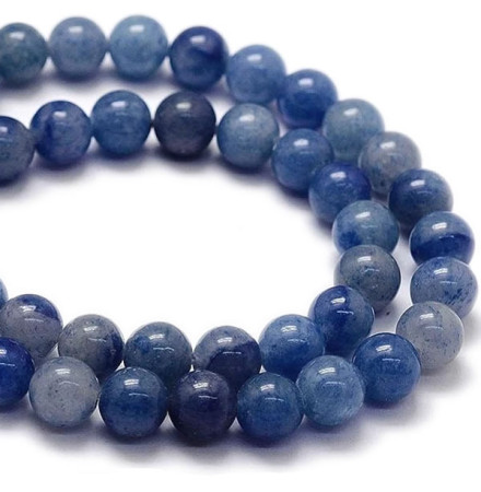 aventurine bleue perle pierre gemme