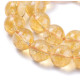 citrine perle pierre naturelle