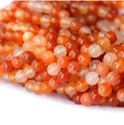 cornaline perles naturelles