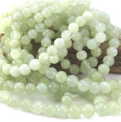 perle jade de chine pierre naturelle