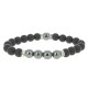 bracelet hématite duke black pearl