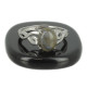 bague labradorite sur argent