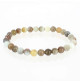 bracelet agate de botswana perles naturelles