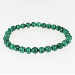 bracelet perle de malachite
