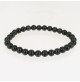 bracelet perle obsidienne oeil céleste