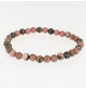 bracelet pierre de rhodonite