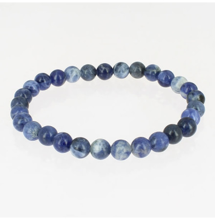 bracelet perle sodalite