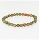 bracelet unakite perle naturelle