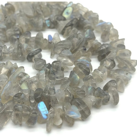 perles chips labradorite