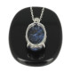 pendentif argent pierre sodalite