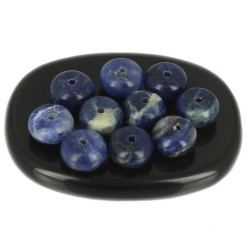 sodalite rondelles heishi