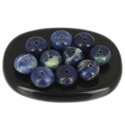 sodalite rondelles heishi