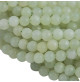 perles givrées de jade de chine