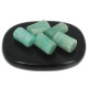 perles tubes d'amazonite