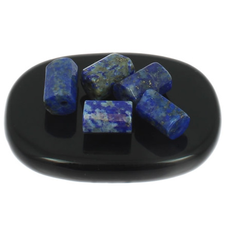 lapis lazuli tube en pierre