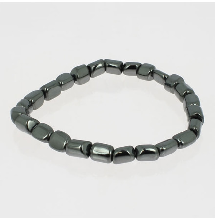 bracelet nuggets hématite