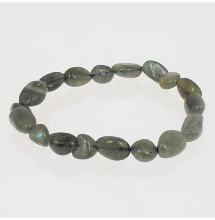 bracelet nuggets labradorite