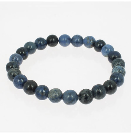 dumortierite bracelet pierre naturelle