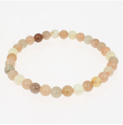 pierre de lune multicolore bracelet perles