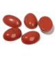 cabochon ovale jaspe rouge