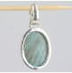 pendentif labradorite et argent