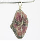 pendentif rubis et argent authentics