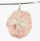 pendentif rhodochrosite et argent