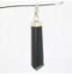 tourmaline noire pendentif argent