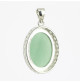 aventurine verte pendentif just un s