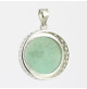 pendentif argent pierre amazonite