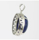 pendentif lapis lazuli sur argent