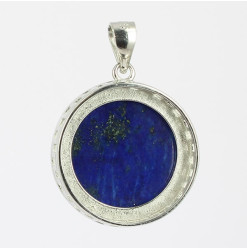 just un s pendentif lapis lazuli