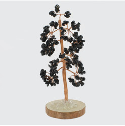 arbre de vie en tourmaline noire