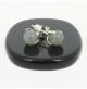 labradorite puces oreilles argent