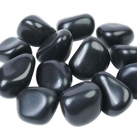 pierre roulée agate noire