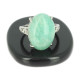 amazonite bague argent