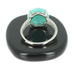 amazonite bague argent just un s