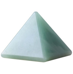 pyramide en pierre d'aventurine verte