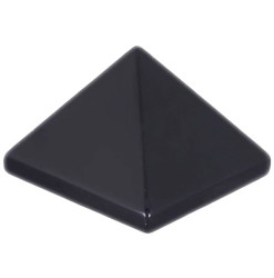 pyramide obsidienne noire